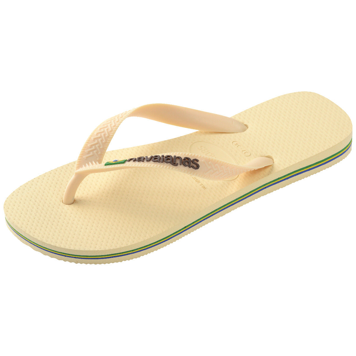 Unisex Brasil Logo Flip Flop