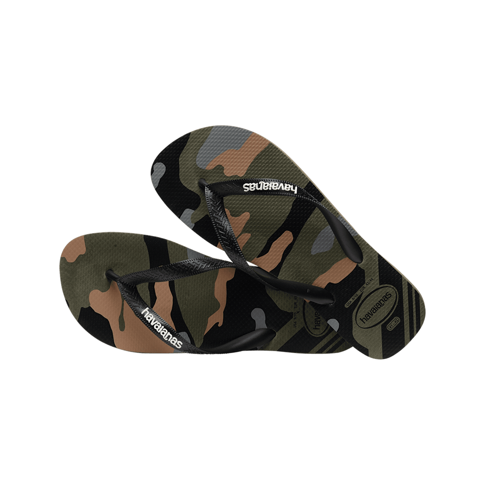 Kids Top Camu Flip Flops