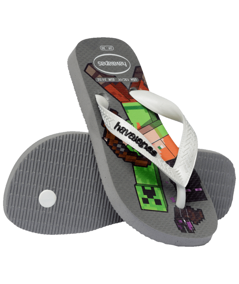 Kids Minecraft Flip Flops