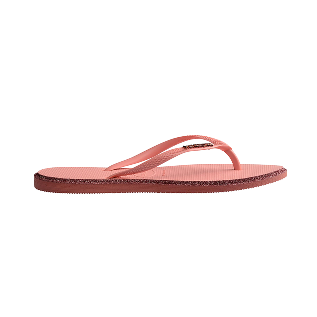Slim Point Glitter Flip Flops
