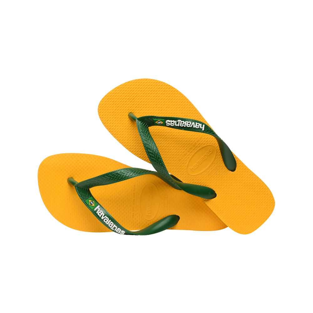 Brasil Logo Flip Flops