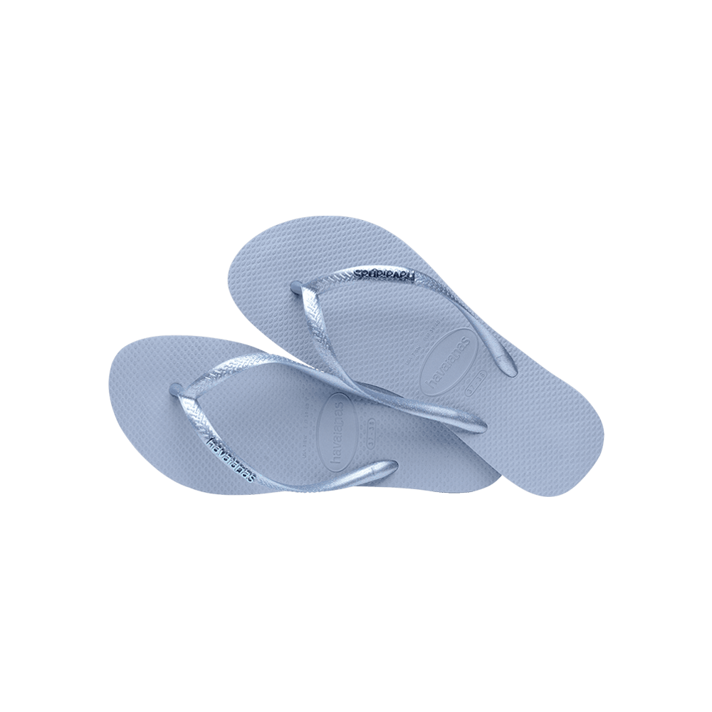 Slim Logo Metallic Flip Flops - Havaianas Malaysia
