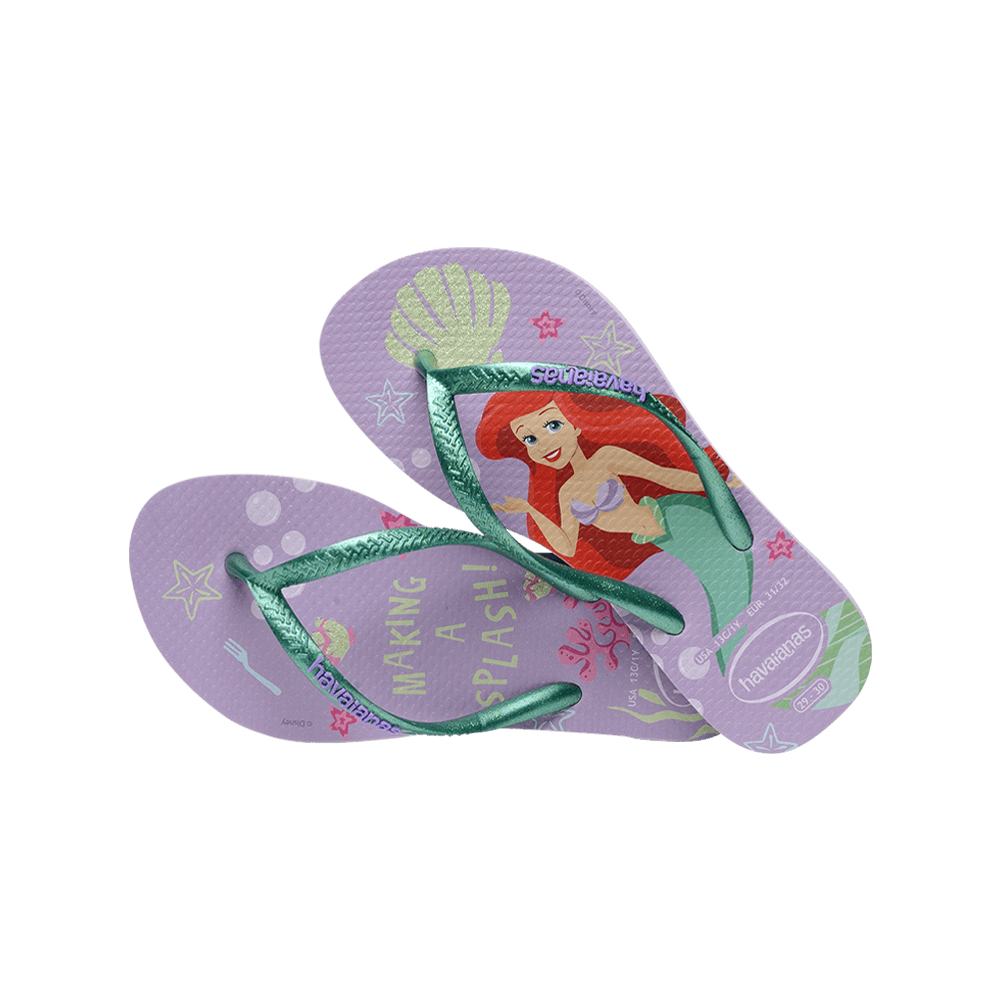 Kids Slim Princess Flip Flops - Havaianas Malaysia