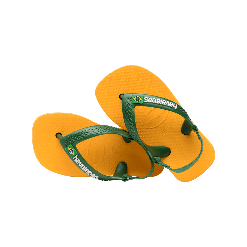Baby Brasil Logo Flip Flops