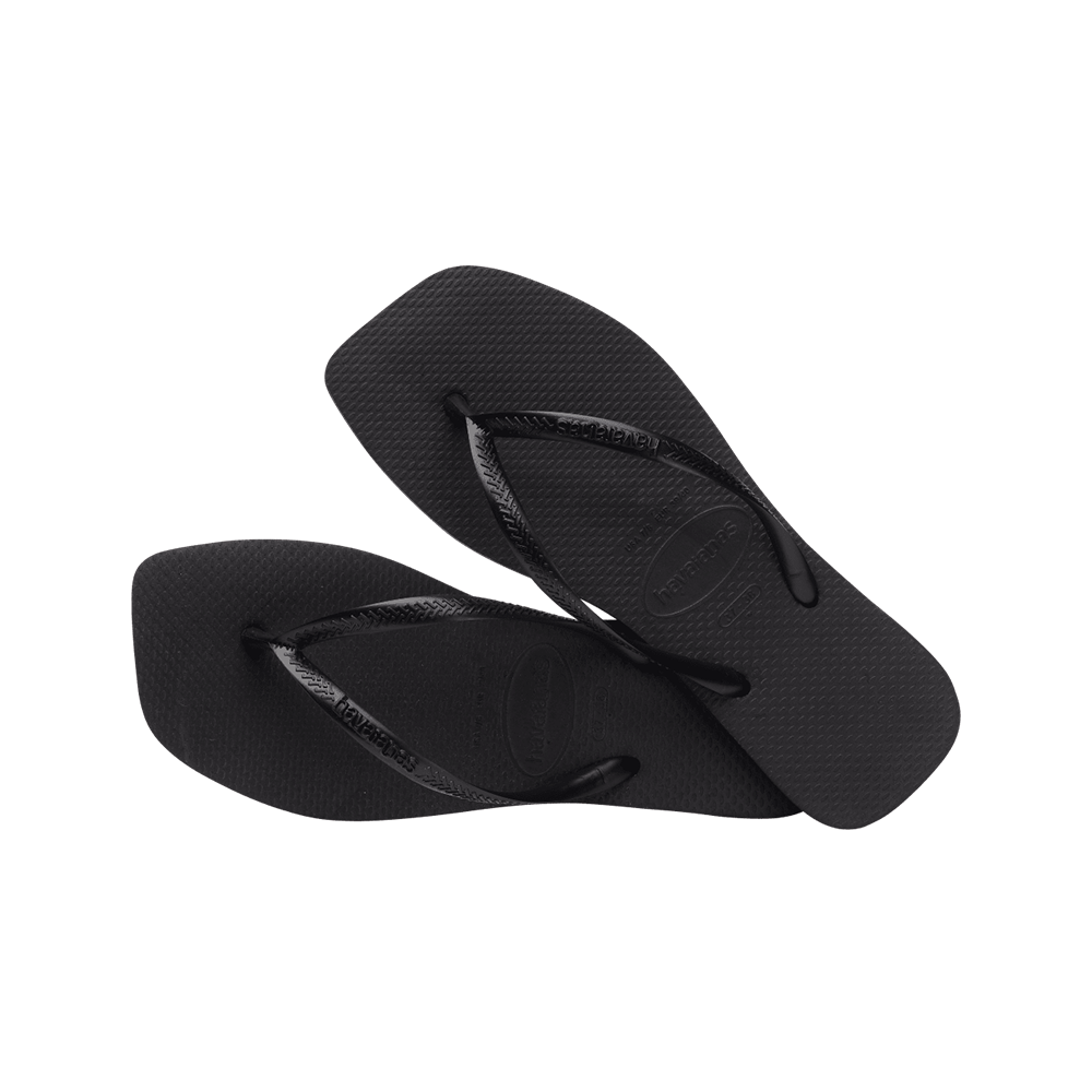 Slim Square Flip Flops