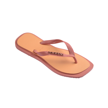 Top Square Fusion Flip Flops