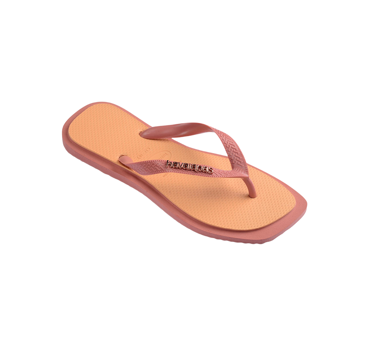Top Square Fusion Flip Flops