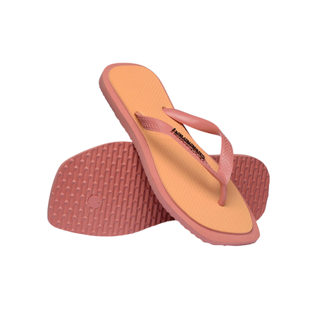 Top Square Fusion Flip Flops