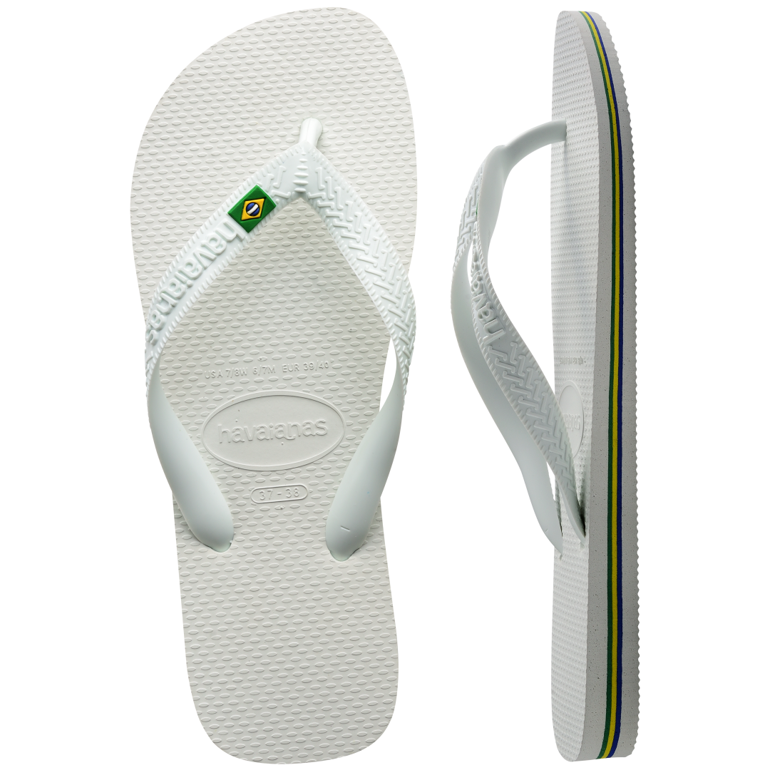 Brasil Logo Flip Flops