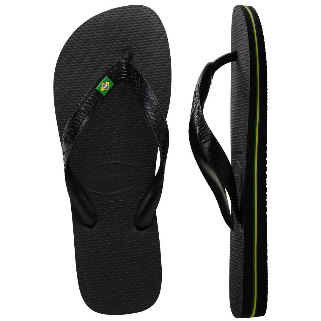 Brasil Logo Flip Flops