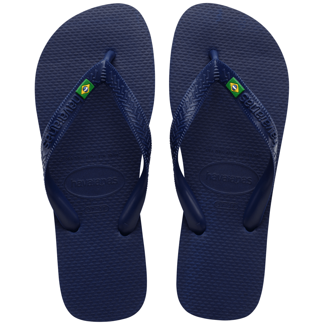 Brasil Logo Flip Flops