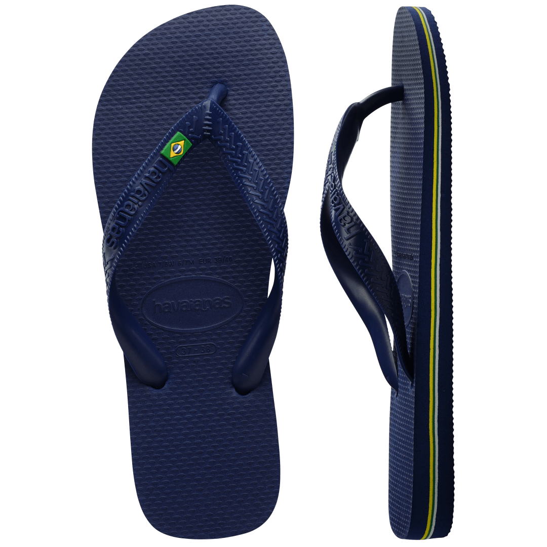 Brasil Logo Flip Flops
