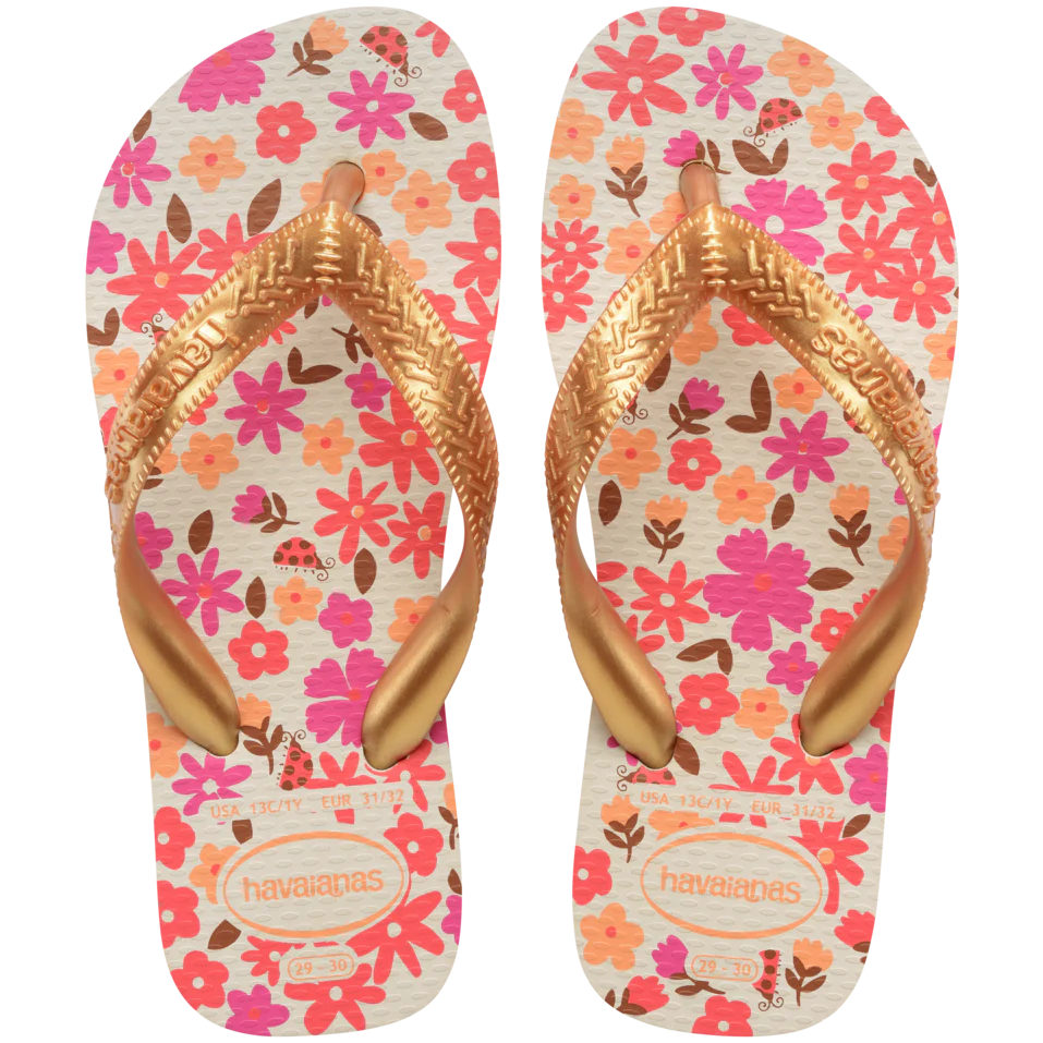 Kid's Flores Top Flip Flop