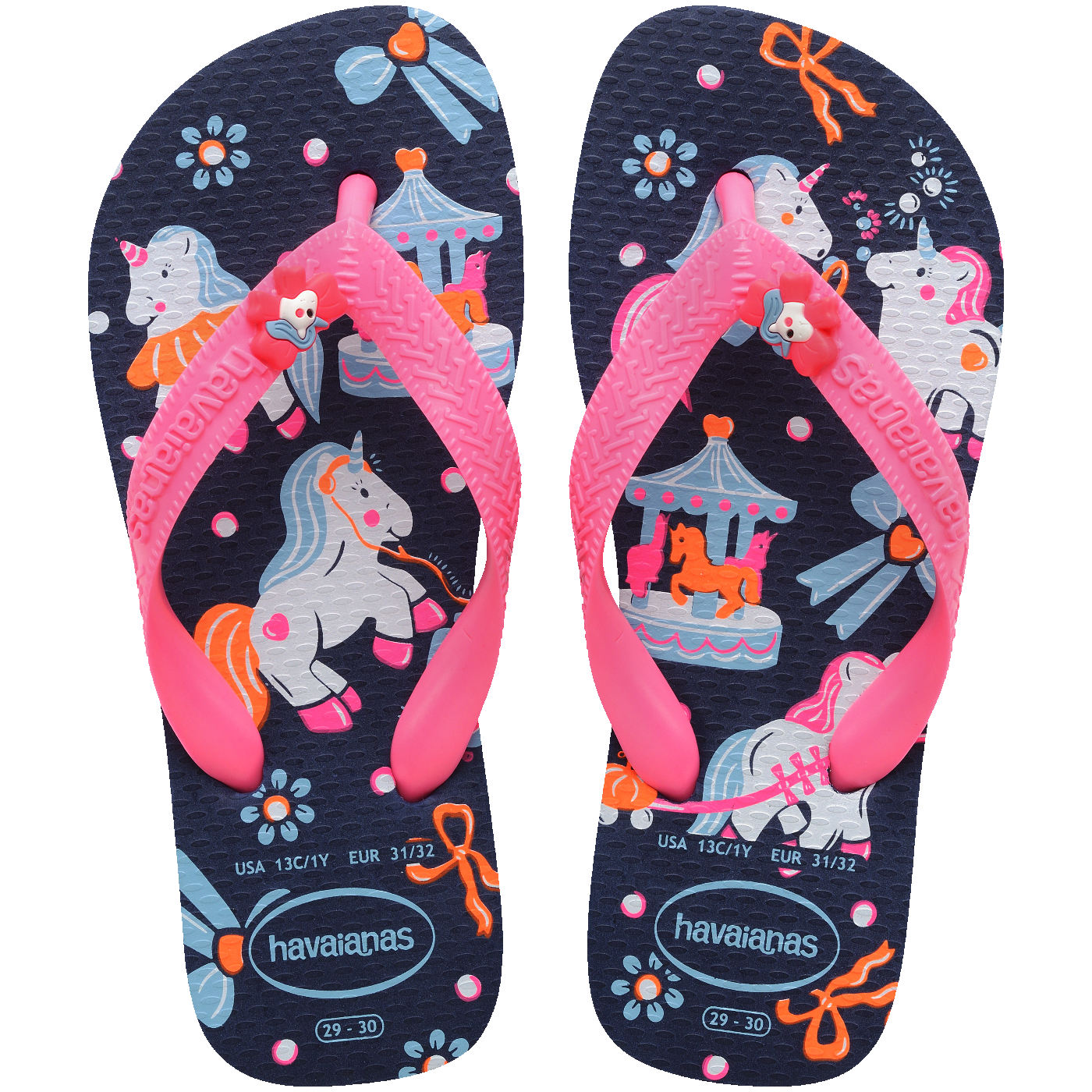 Kids Fantasy Flip Flops