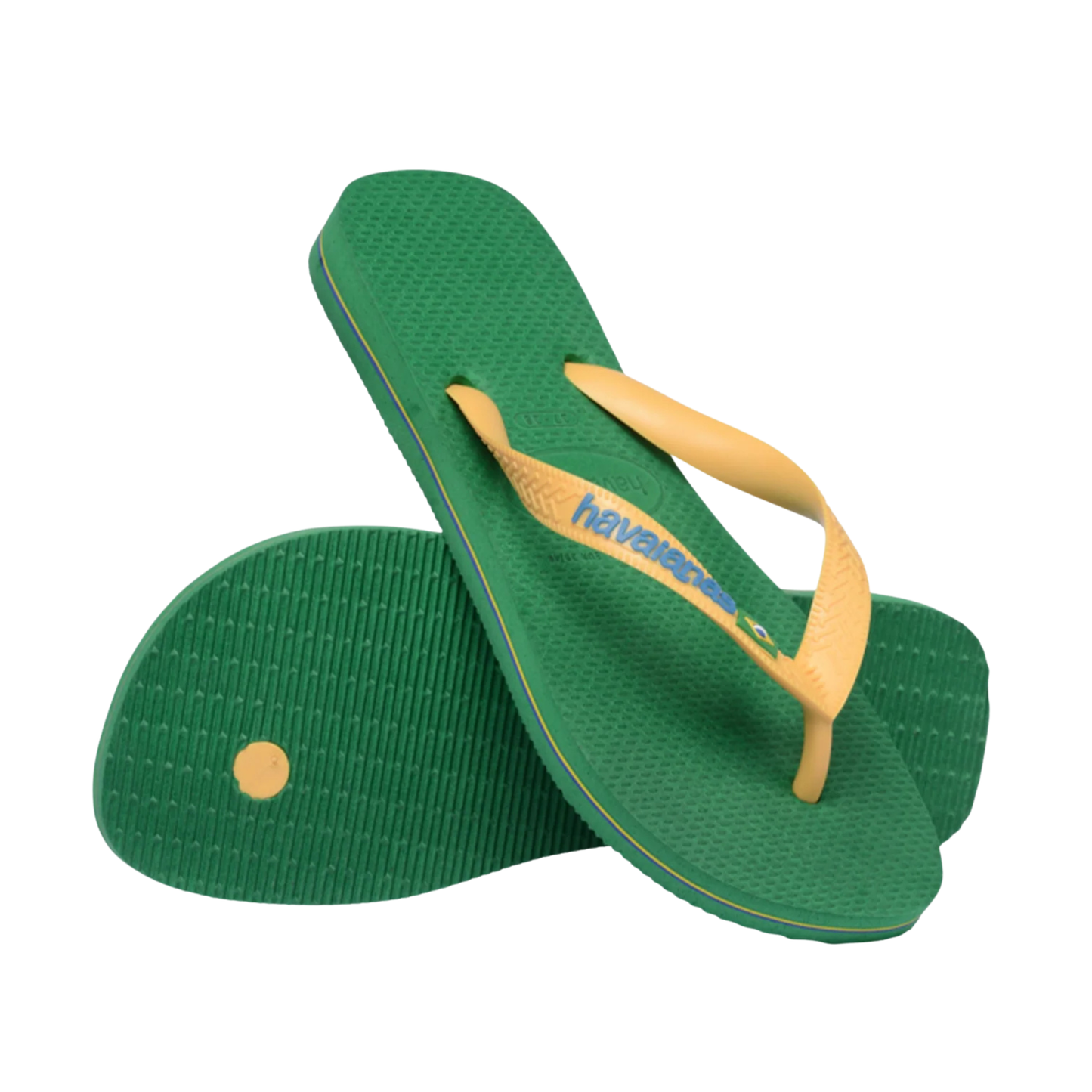 Unisex Brasil Logo Flip Flop