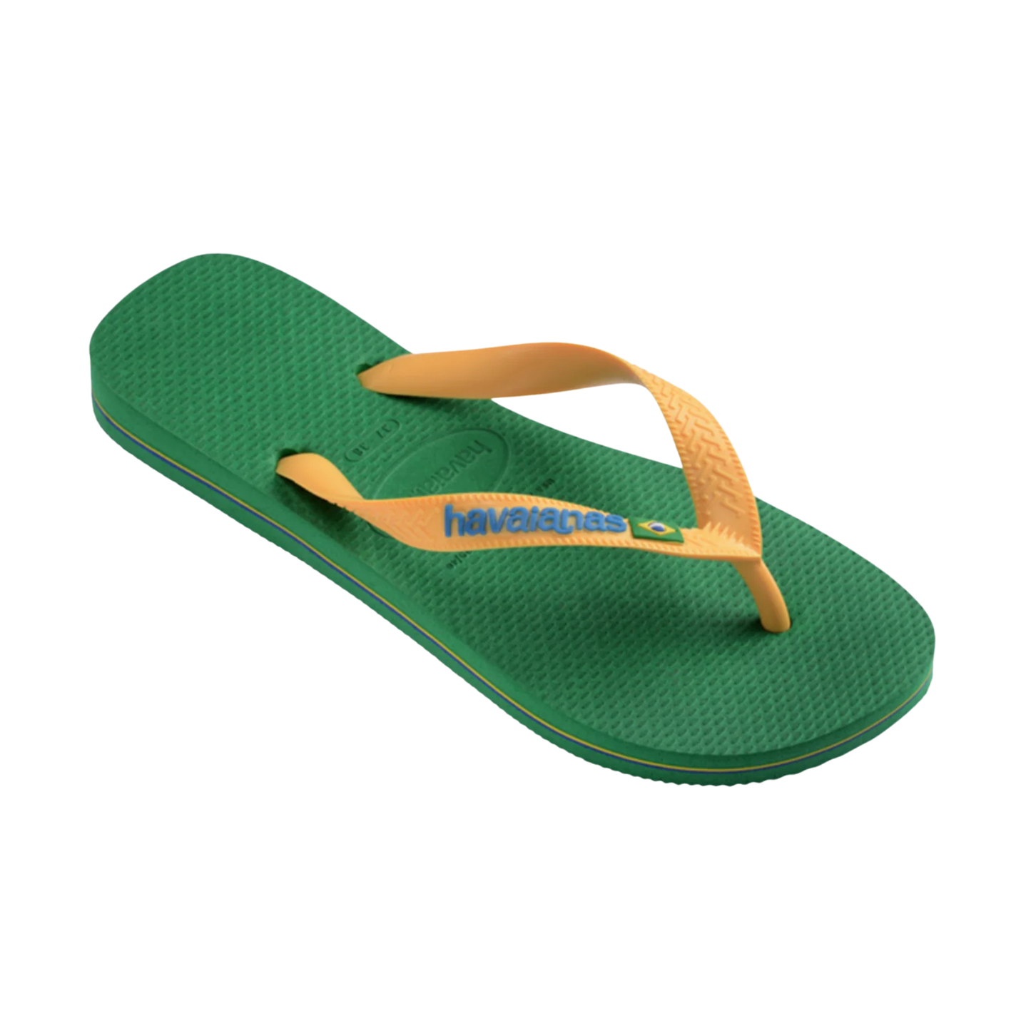 Unisex Brasil Logo Flip Flop