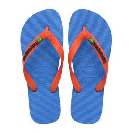 Unisex Brasil Logo Flip Flop