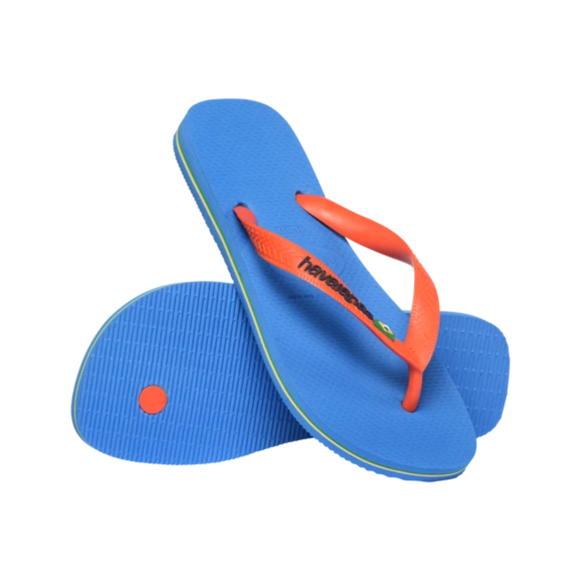 Unisex Brasil Logo Flip Flop