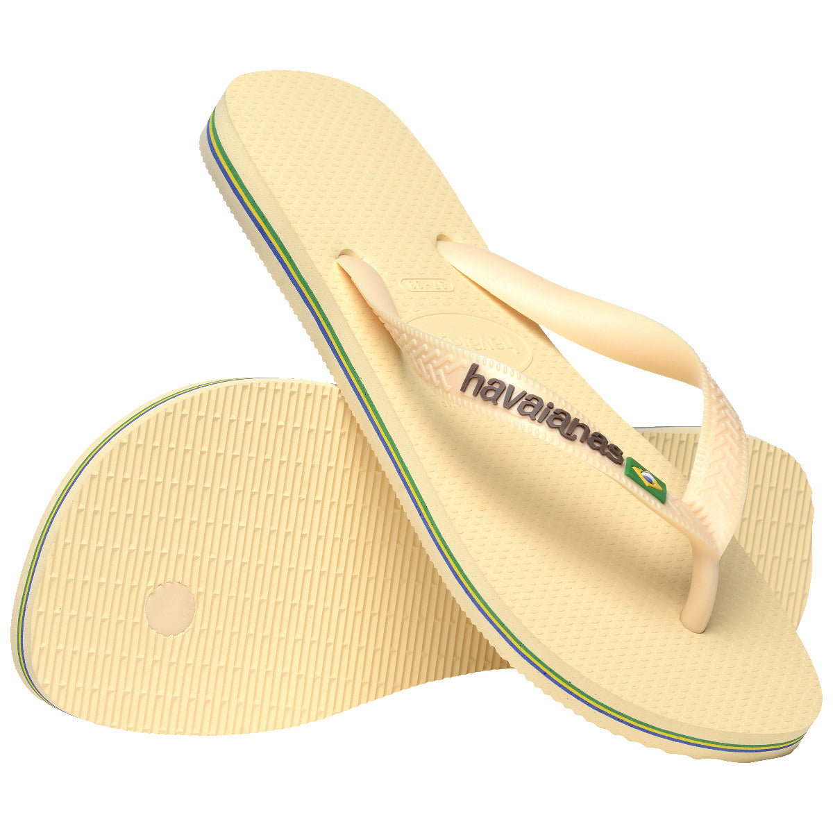Unisex Brasil Logo Flip Flop