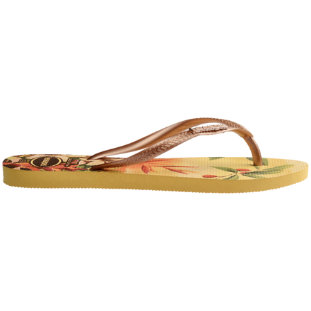 Slim Tropical Flip Flops