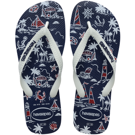 Top Nautical Flip Flops