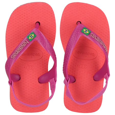 Baby Brasil Logo Flip Flops