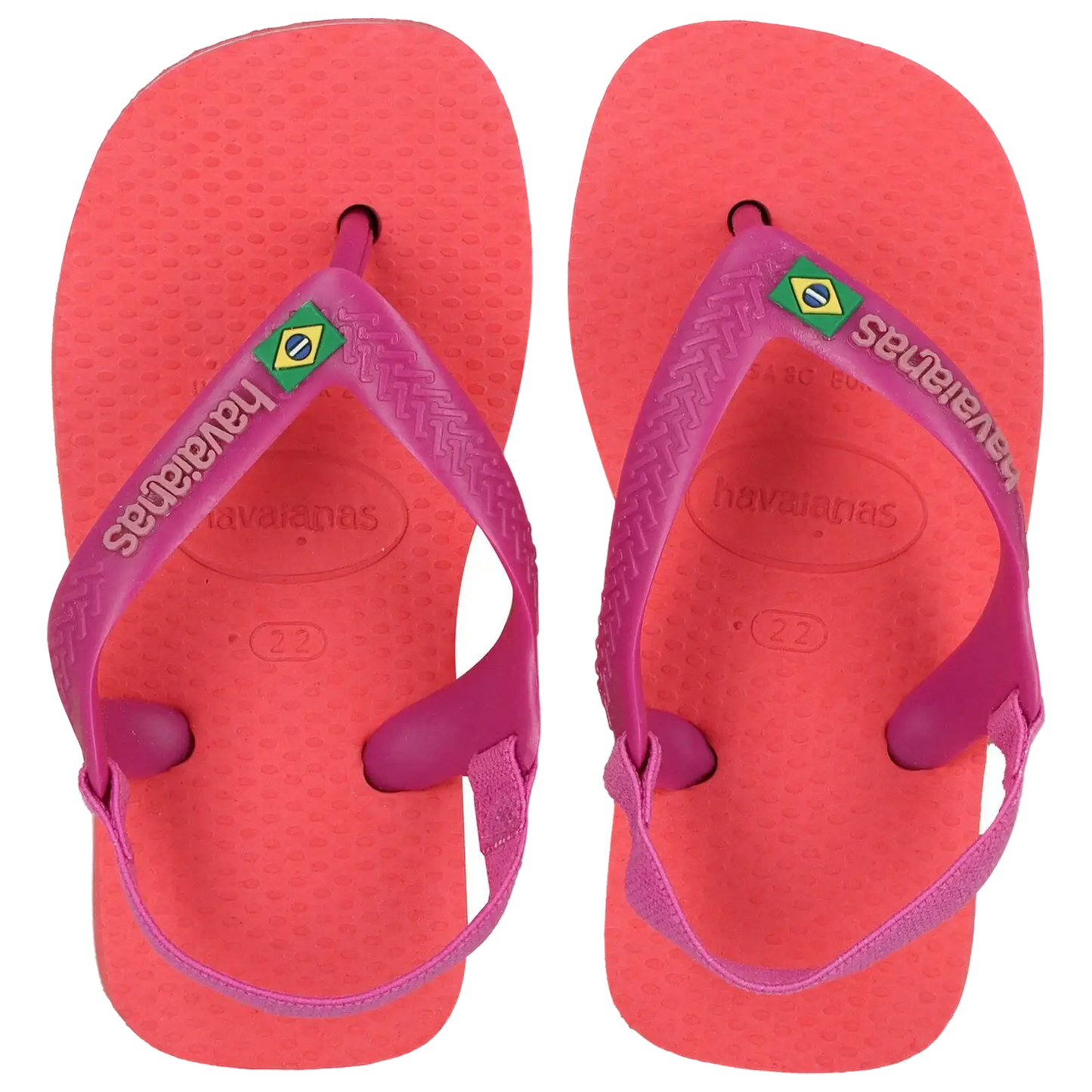 Baby Brasil Logo Flip Flops