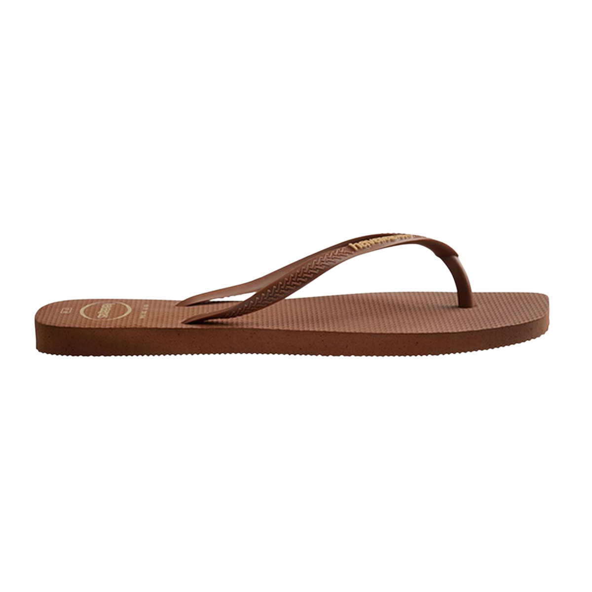 Slim Square Logo Pop Up Flip Flops