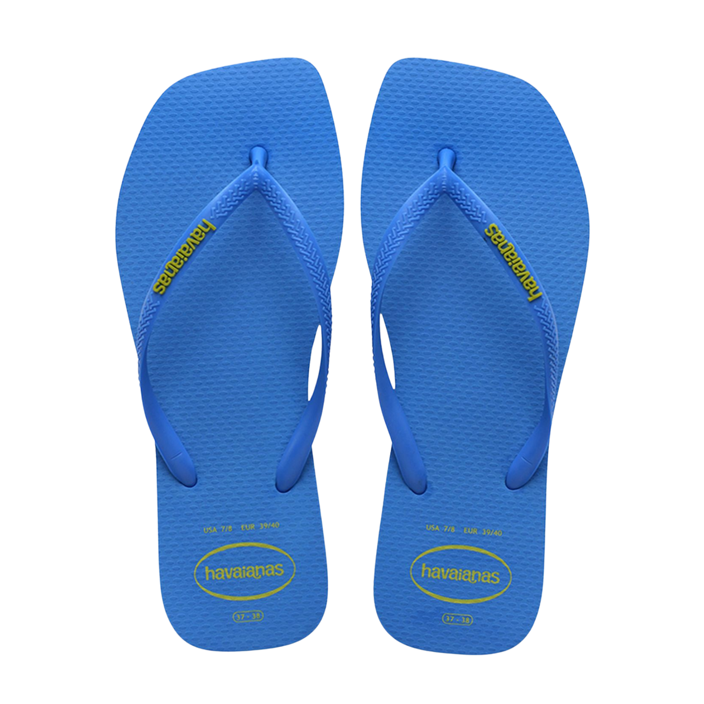 Slim Square Logo Pop Up Flip Flops