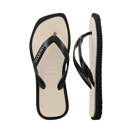 Top Square Fusion Flip Flops