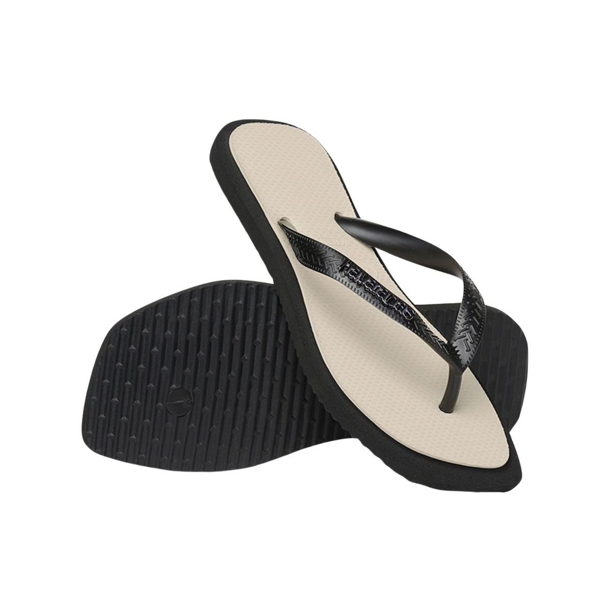 Top Square Fusion Flip Flops