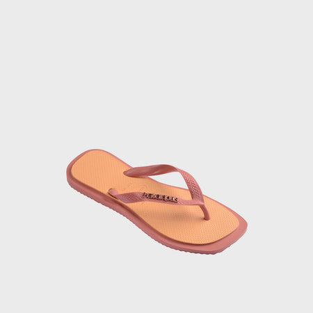 Top Square Fusion Flip Flops