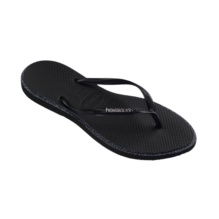 Slim Point Glitter Flip Flops