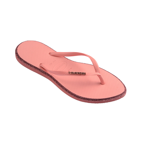 Slim Point Glitter Flip Flops