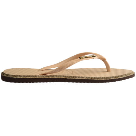 Slim Point Glitter Flip Flops