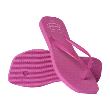Slim Square Logo Pop Up Flip Flops