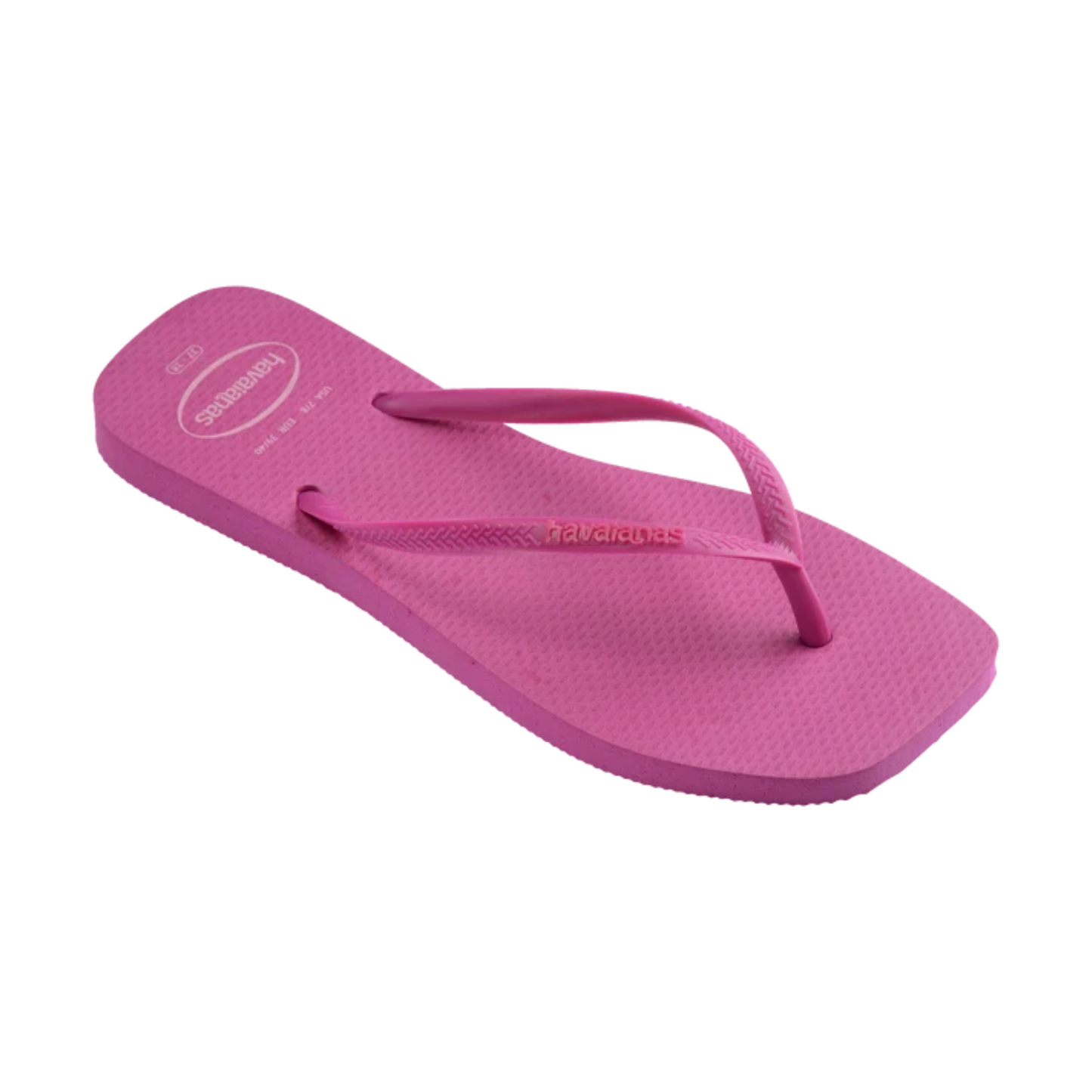 Slim Square Logo Pop Up Flip Flops