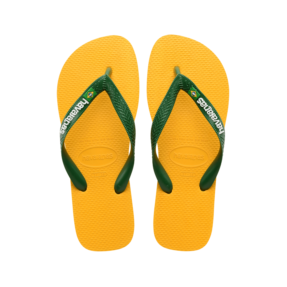 Brasil Logo Flip Flops