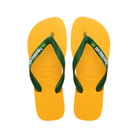 Brasil Logo Flip Flops