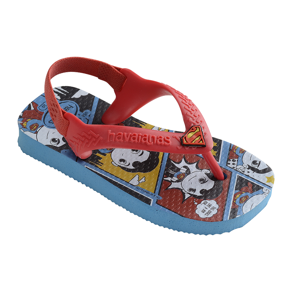 Havaianas Bébé Garçon Fille Sandales Tongs Herois – Caoutchouc Souple, Colorées & Confortables