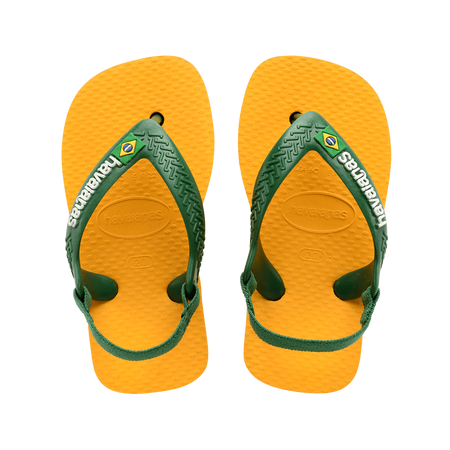 Baby Brasil Logo Flip Flops