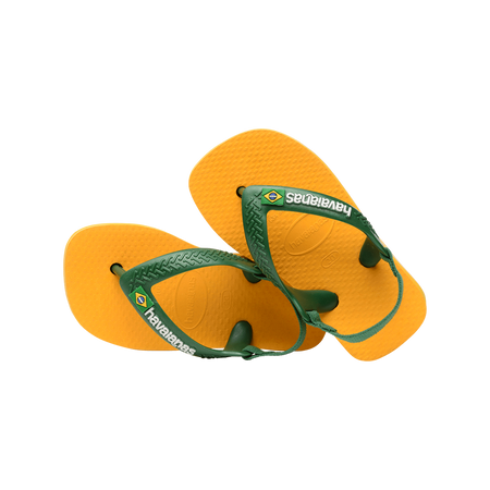 Baby Brasil Logo Flip Flops